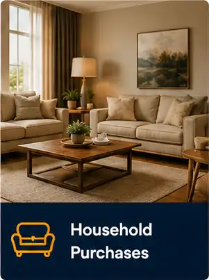 household purchases loans